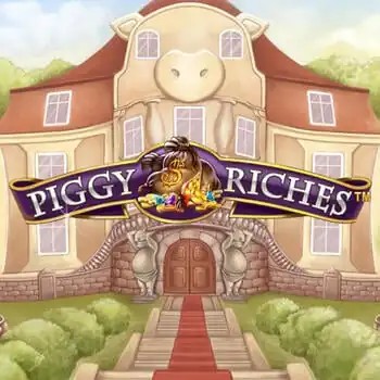Piggy Riches online game logo by NetEnt on rullatcasinos.fi