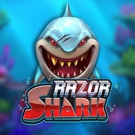 Razor Shark logo by Push Gaming at Rullat Casino